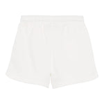 Moschino Short Tuta Tinta Unita con Loog per Bambina HDQ01M BIANCO MOSCHINO 