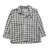 Tartine Et Chocolat Langarmshirt Karomuster Weiß für Neugeborene