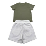 Refrigiwear Completo 2 Pezzi T-Shirt-Bermuda per Neonato 211DRMNS25 VERDE/BIANCO REFRIGIWEAR 