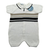 Juliana Pagliaccetto Mezza Manica Tinta Unita per Neonato 25161 PANNA JULIANA 