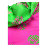 Mariuccia Einfarbiges Hemd mit Armausschnitt und Fuchsia-Rüschen für Mädchen