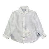 Berna Plain Button Down Shirt Weiß für Jungen