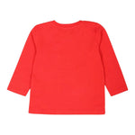 ICEBERG shirt girocollo tinta unita con stampa orso Rosso per Bambino MSO00RJX ROSSO ICEBERG 