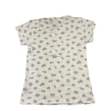 Story Loris – Schlichtes, cremefarbenes, gemustertes Intim-T-Shirt für Mädchen