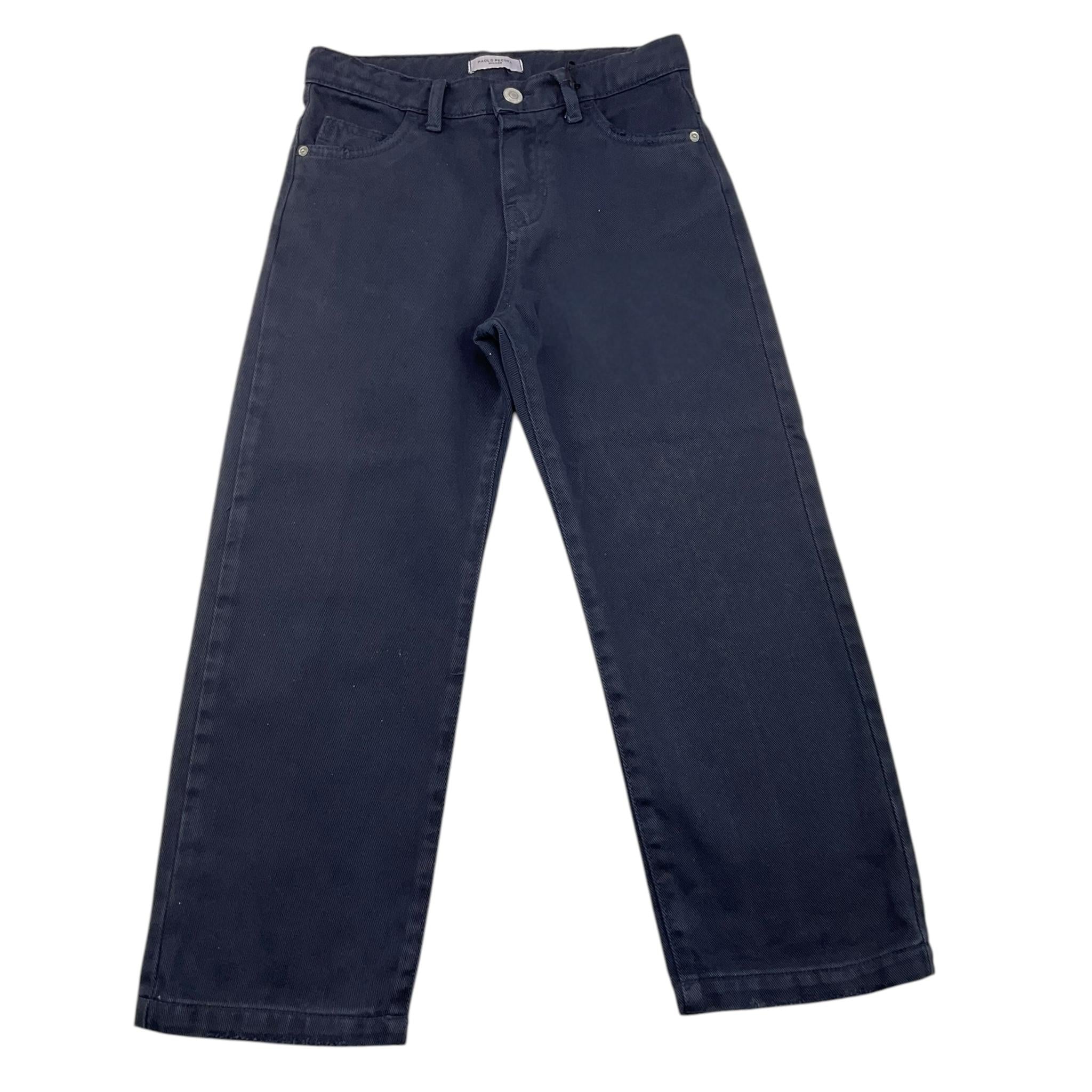 PAOLO PECORA pantalone tinta unita con girovita regolabile Blu per Bambino PP4122 BLU PAOLO PECORA 
