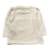 Guess Shirt Girocollo Tinta Unita con Stampa per Neonata K5RI08K6YW4 BIANCO GUESS 