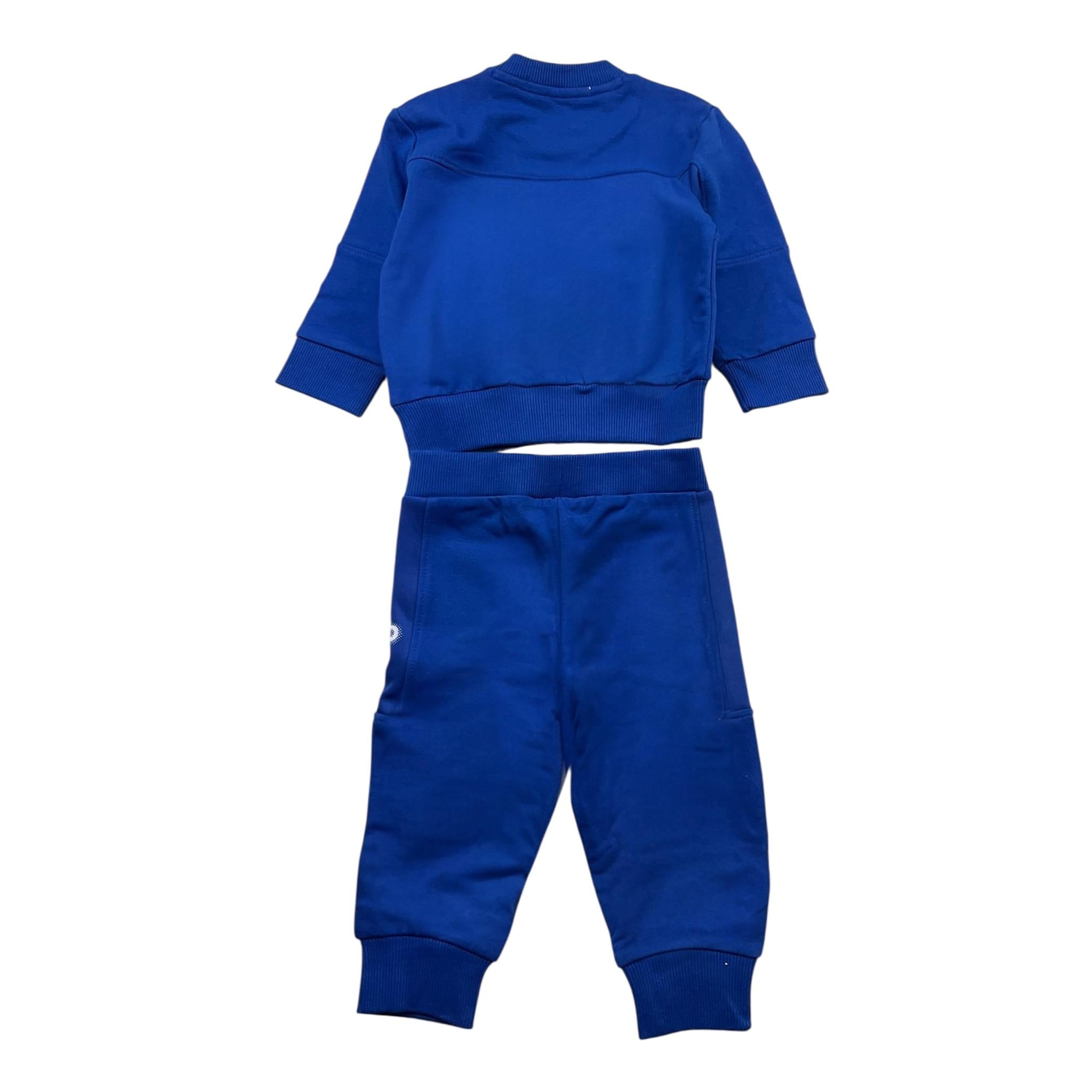 CESARE PACIOTTI completo tinta unita 2 pz felpa-pantalone Cobalto per Neonato CMP5301B COBALTO CESARE PACIOTTI 