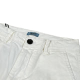 Liu Jo Pantalone tinta unita con Girovita Regolabile Bianco per Bambino QA2057 BIANCO LIU JO 