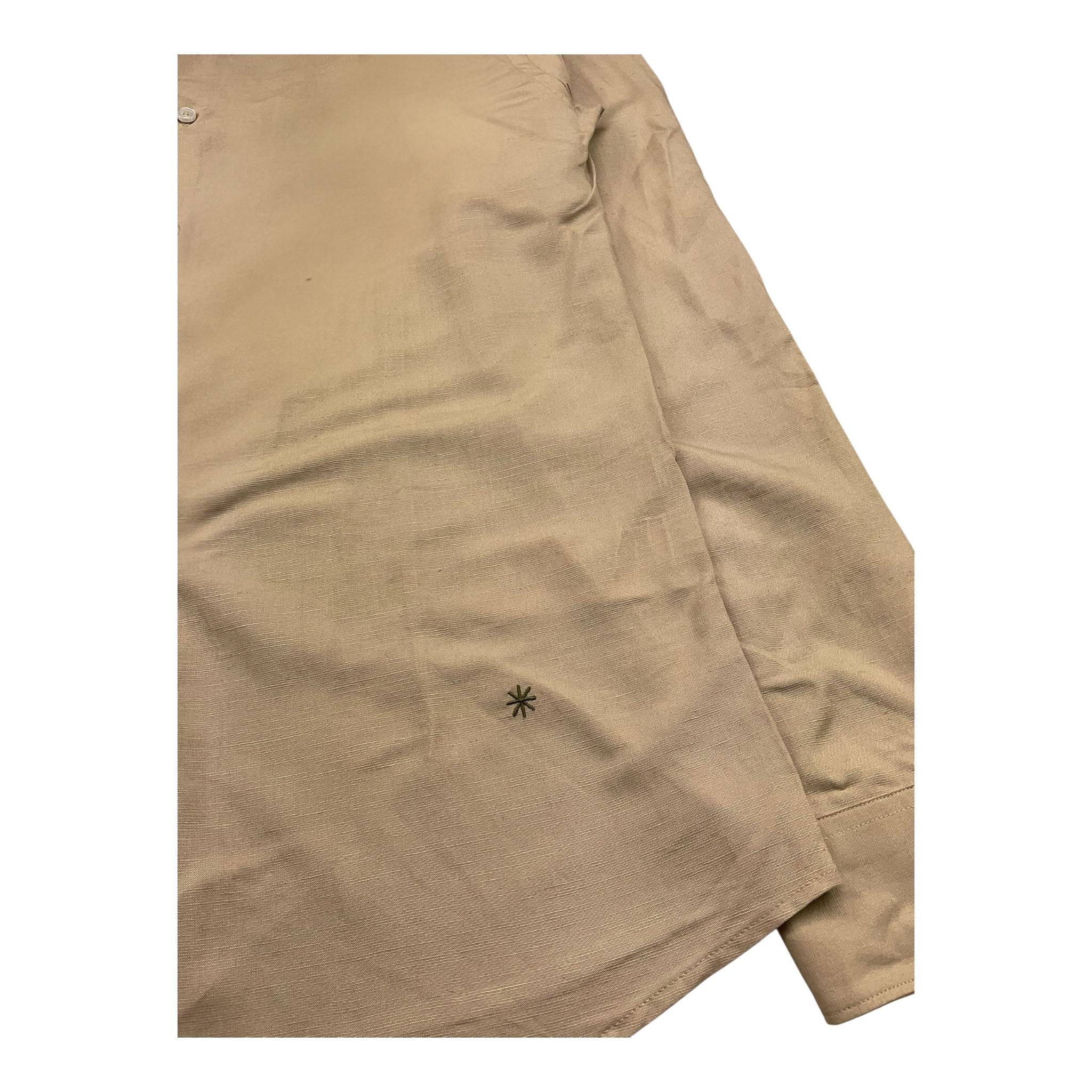 Manuel Ritz Camicia Manica Lunga Tinta Unita per Bambino MR3044 BEIGE MANUEL RITZ 