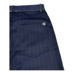 PLEASE jeans tinta unita modello palazzo con girovita regolabile Blu per Bambina PHT7121G66 BLU PLEASE 