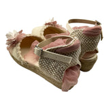 Juana Sanchez Schlichte Espadrilles mit cremefarbenen Applikationen für Mädchen