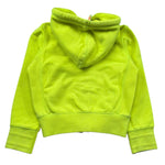 Sun68 Felpa con Zip E Cappuccio Tinta Unita per Bambino F31304 GIALLO FLUO SUN68 