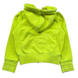 Sun68 Felpa con Zip E Cappuccio Tinta Unita per Bambino F31304 GIALLO FLUO SUN68 