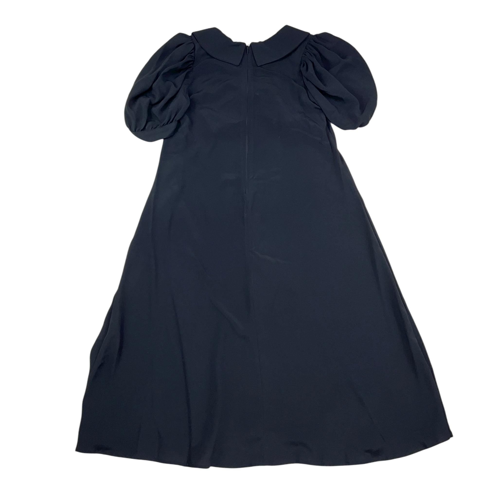 Vivetta Abito Mezza Manica Tinta Unita con Fiocco per Bambina VE255648N NERO VIVETTA 