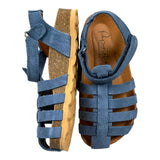 Eli Sandalen Einfarbig Mit Schnalle Blau Für Jungen