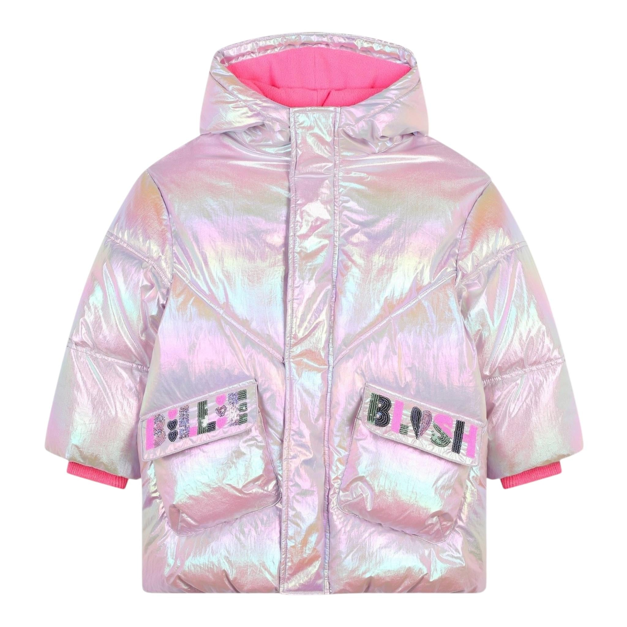BillIEBLUSH giubbin con cappucci e tasche Rosa per Bambina U20425 ROSA BillIEBLUSH 