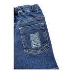 Bikkembergs Bermuda In Denim Tinta Unita per Neonato BK3997 BLU BiKKEMBERGS 
