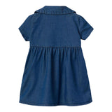 Name It Abito In Denim tinta unita Mezza Manica Blu per Neonata 13226992 BLU NAME IT 