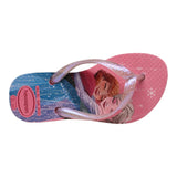 Havaianas Flip-Flops, einfarbig, mit rosa Prinzessinnen-Muster für Mädchen