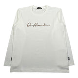 Daniele Alessandrini Shirt Girocollo Tinta Unita con Logo per Bambino 1231M00012 PANNA DANIELE ALESSANDRINI 