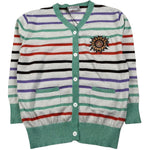 Just Cavalli Cardigan Fantasia A Righe Lurex per Bambina JGP2614CD MULTICOLOR JUST CAVALLI 
