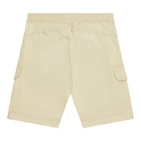 Calvin Klein Einfarbige Bermudashorts mit elastischer Taille Grün für Jungen