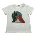 M+E' T-Shirt Girocollo tinta unita Panna per Neonato UEM0516N PANNA M+E' 