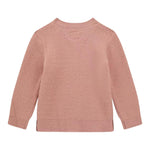 GUESS maglia girocollo tinta unita con stampa Rosa per Neonata K4BR02Z3220 ROSA GUESS 