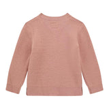 GUESS maglia girocollo tinta unita con stampa Rosa per Neonata K4BR02Z3220 ROSA GUESS 