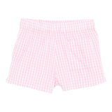 Saint Barth Short Fantasia Quadretti  per Bambina BXY0010366 ROSA SAINT BARTH 
