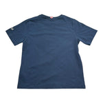 Saint Barth T-Shirt Girocollo Tinta Unita con Stampa per Bambino 01216L BLU SAINT BARTH 