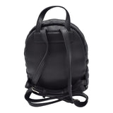 Liu Jo Rucksack aus einfarbigem Öko-Leder mit Reißverschluss Schwarz für Mädchen