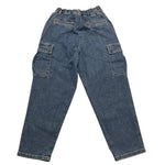 DIXIE jeans tinta unita cn elastico in vita Blu per Bambina PHT0010G67 BLU DIXIE 