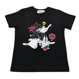 Iceberg T-Shirt Girocollo tinta unita con Stampa Nero per Neonato TSICE5107BXXX NERO ICEBERG 