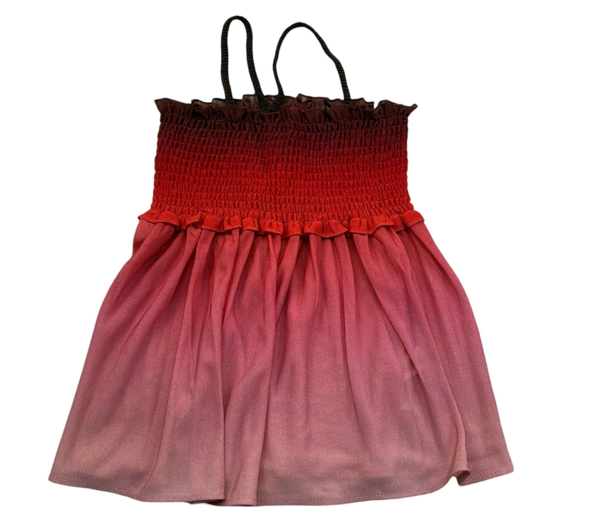 Saint Barth Top Bretelline Tricolore per Bambina IRM001 MULTICOLOR SAINT BARTH 