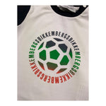 Bikkembergs T-Shirt Girocollo Tinta Unita con Maniche In Contrasto per Neonato BK1732 BIANCO BiKKEMBERGS 