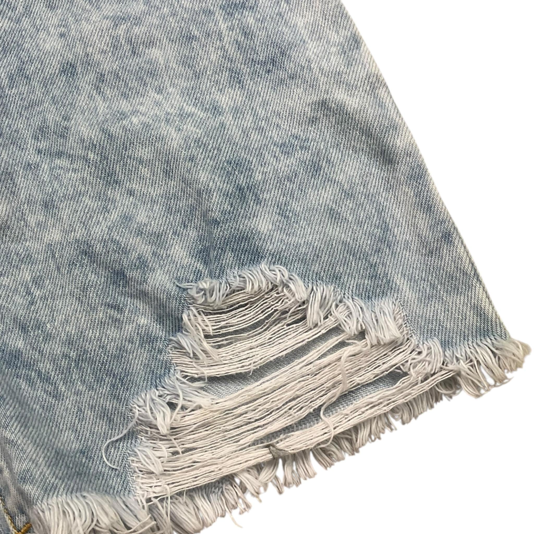 Manila Grace Short In Denim con Girovita Regolabile per Bambina 430PMBS25 AZZURRO MANILA GRACE 