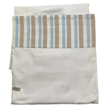 Ninnaoh Coperta Tinta Unita con Stampa per Neonato E25COP201 BIANCO NINNAOH 