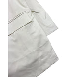 Fracomina Completo Giacca Tinta Unita con Bottoni-Pantalone per Bambina FM0966 BIANCO FRACOMINA 