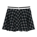 Elisabetta Franchi Gonna Tinta Unita con Elastico In Vita per Bambina EFG185 NERO ELISABETTA FRANCHI 