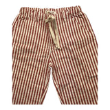 Zhoe &amp; Tobiah Rot gestreifte einfarbige Bermuda-Shorts für Jungen