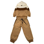MAISON 9 PARIS completo 2 pezzi felpa-pantalone Beige per Neonato F70050 BEIGE MAISON 9 PARIS 