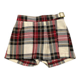 M+E' short stampa fantasia a quadri Rosso per Neonata UE1530 ROSSO M+E' 