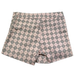 Trussardi Short Fantasia Quadri con Zip per Bambina TGP26057SH ROSA TRUSSARDI 