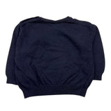 LE BEBE' maglia girocollo tinta unita con orso Blu per Neonato LBB5146 BLU LE BEBE' 