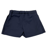 Little Bear Short Einfarbig Plissee Blau Für Baby Mädchen