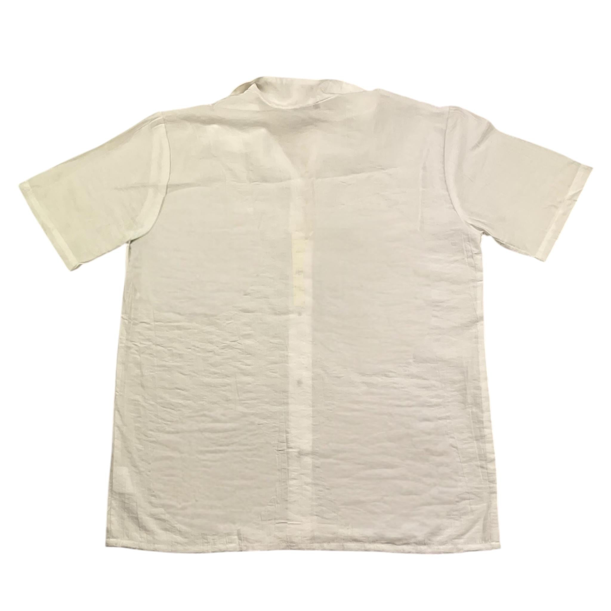 Pype Camicia Mezza Manica Tinta Unita per Bambino GOLDEN PANNA PYPE 