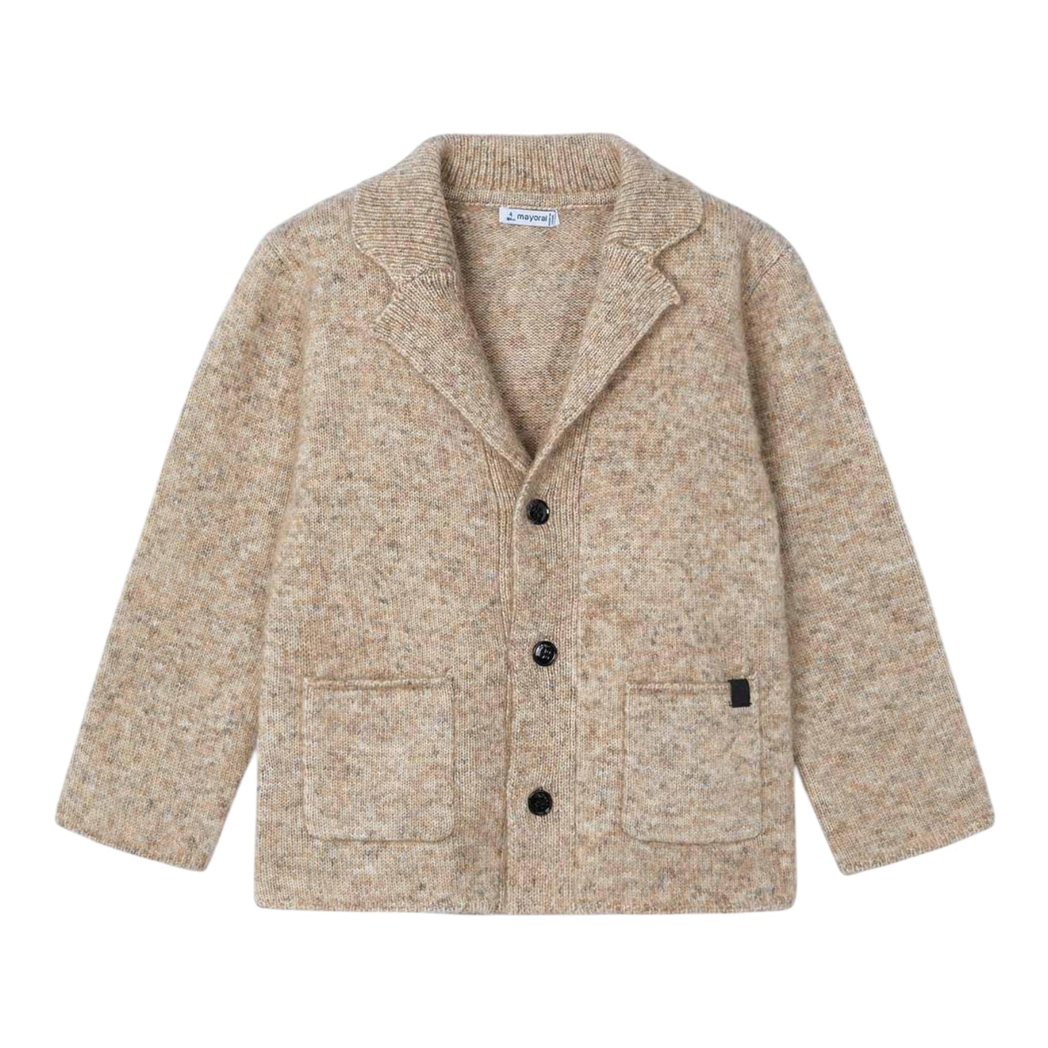 MAYORAL cardigan modello giacca tinta unita Beige per Neonato 4459N BEIGE MAYORAL 