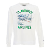 SAINT BARTH shirt girocollo tinta unita con stampa Bianco per Bambino LUT000310157E BIANCO SAINT BARTH 