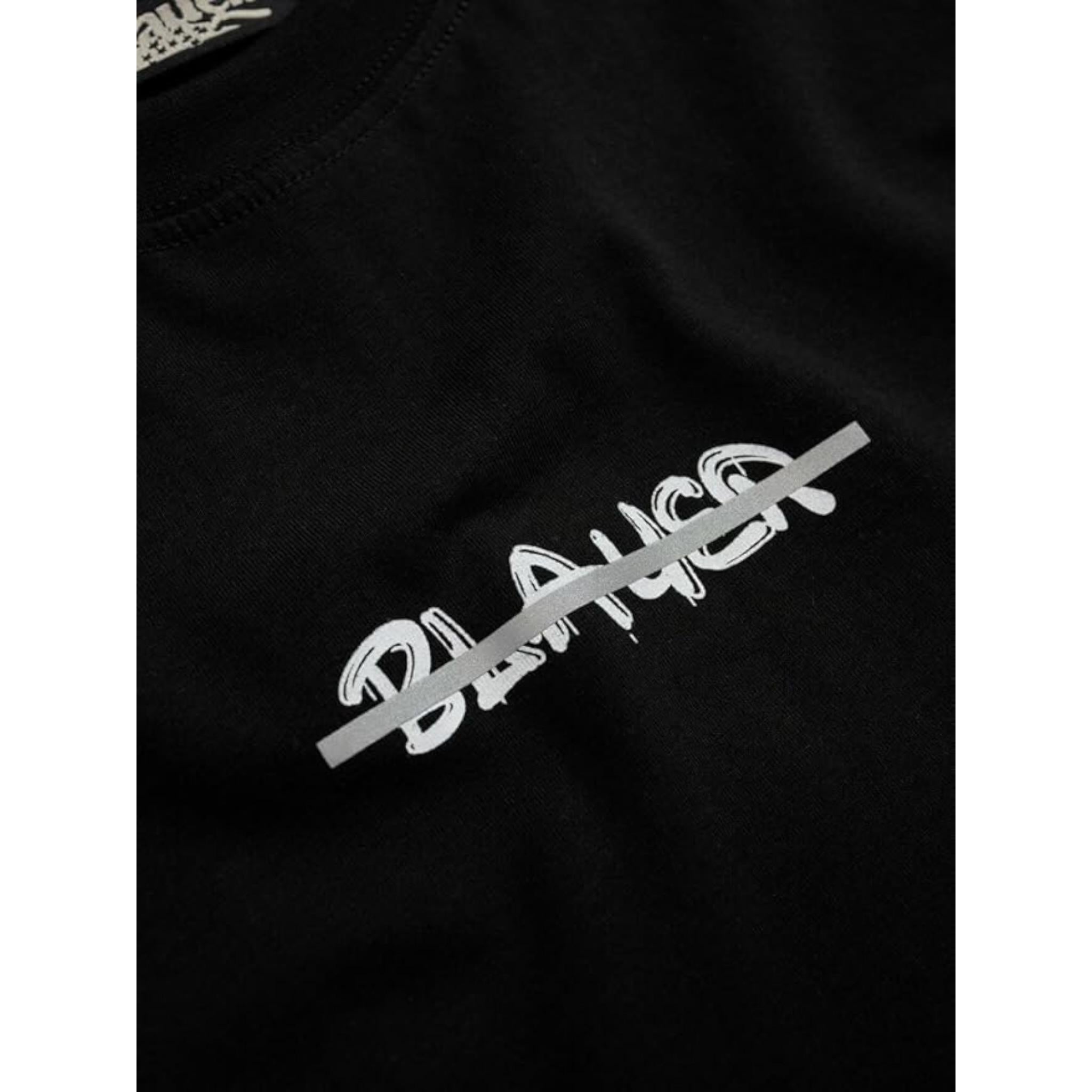 Blauer T-Shirt Girocollo Tinta Unita con Stampa per Neonata 25SBLGH02550XN NERO BLAUER 